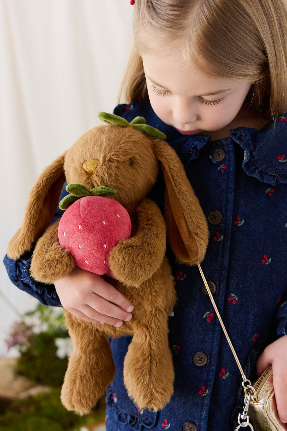 Snuggle Bunnies - Strawberry Penelope - Oak Childrens Toys from Jamie Kay USA