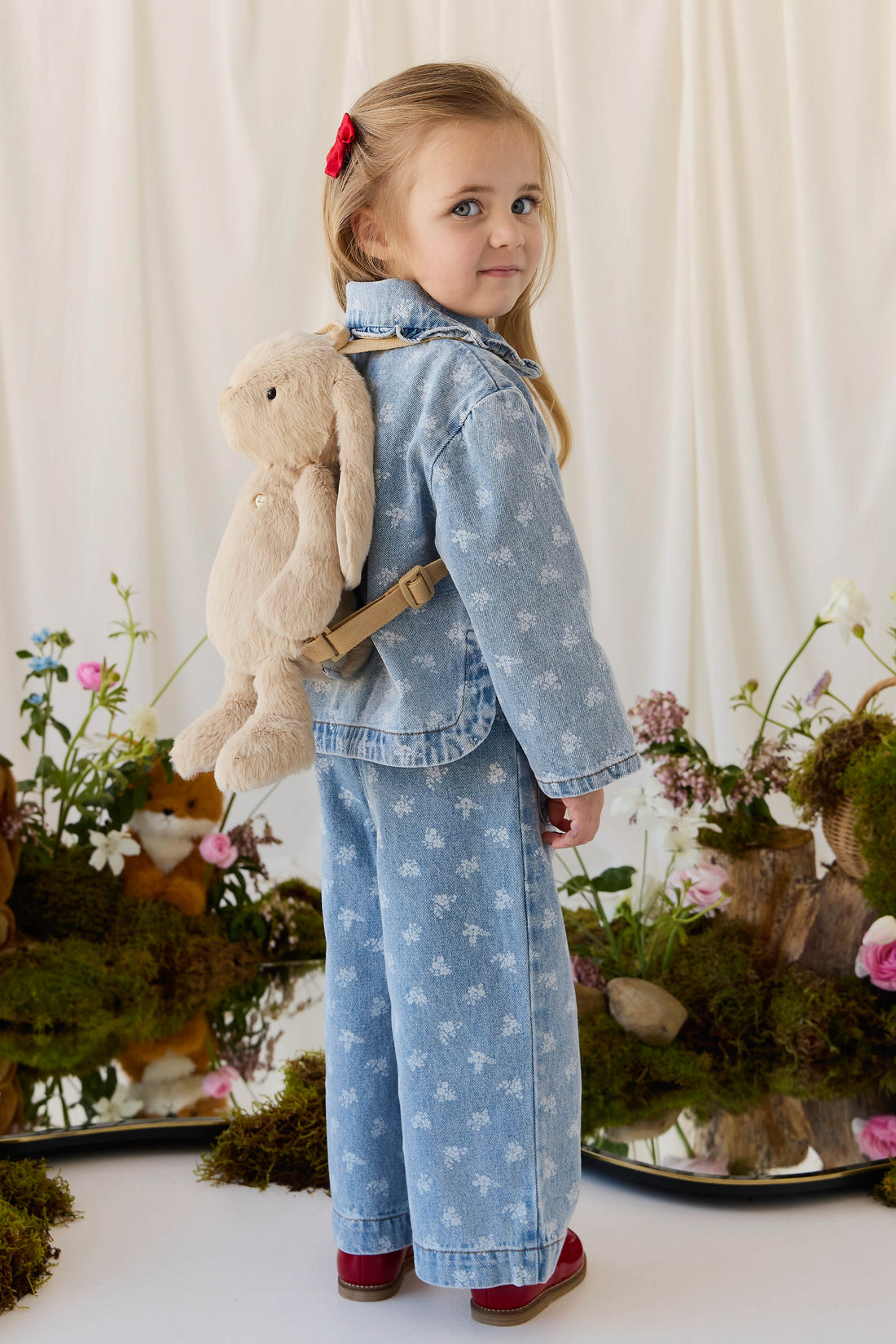Snuggle Bunnies - Penelope Backpack - Hazelnut Childrens Toys from Jamie Kay USA