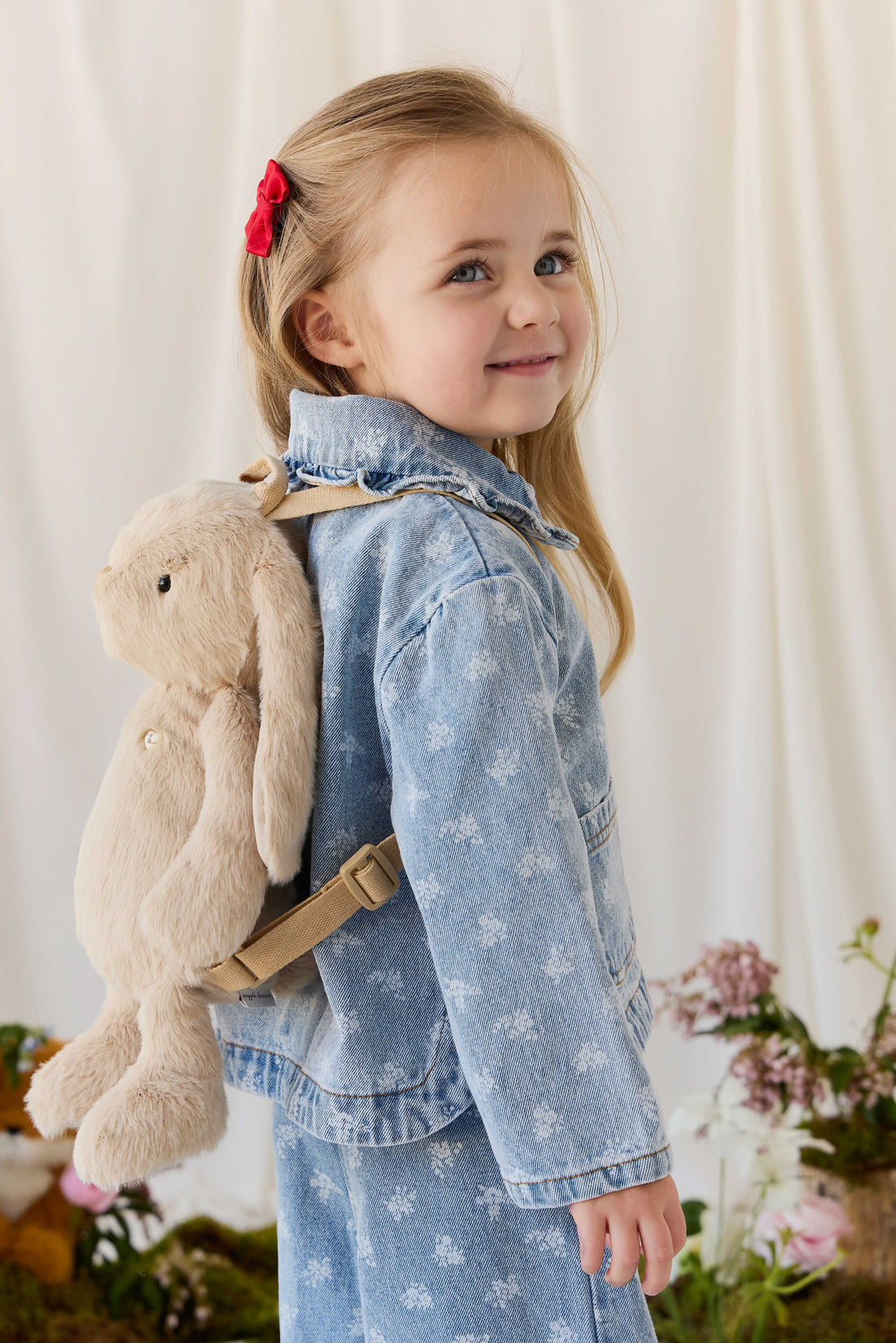 Snuggle Bunnies - Penelope Backpack - Hazelnut Childrens Toys from Jamie Kay USA