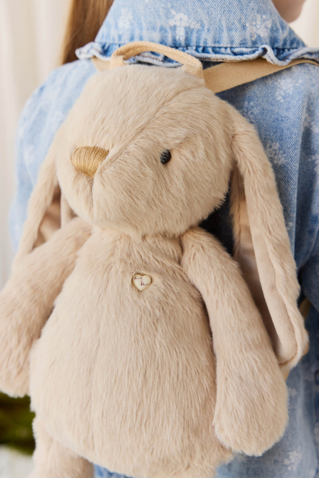 Snuggle Bunnies - Penelope Backpack - Hazelnut Childrens Toys from Jamie Kay USA