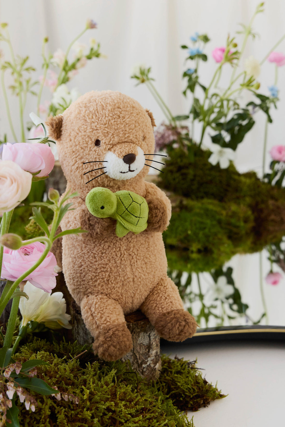 Snuggle Bunnies - Ollie the Otter - Cocoa Childrens Toys from Jamie Kay USA