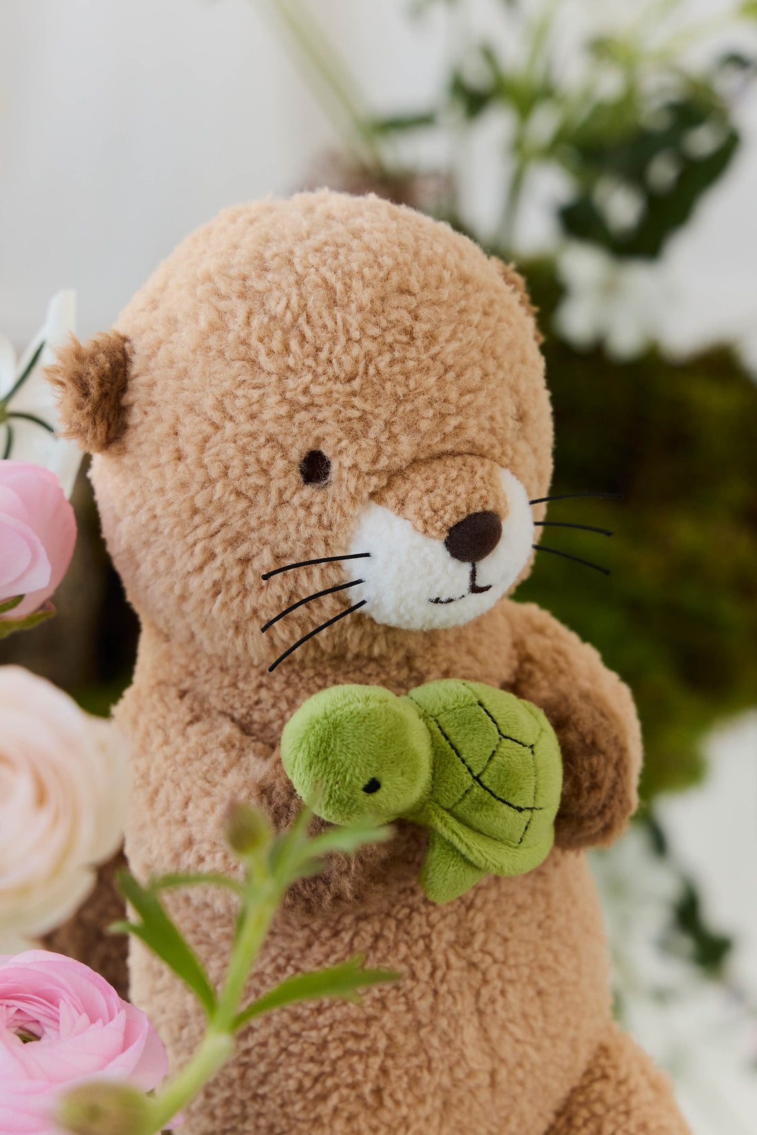 Snuggle Bunnies - Ollie the Otter - Cocoa Childrens Toys from Jamie Kay USA