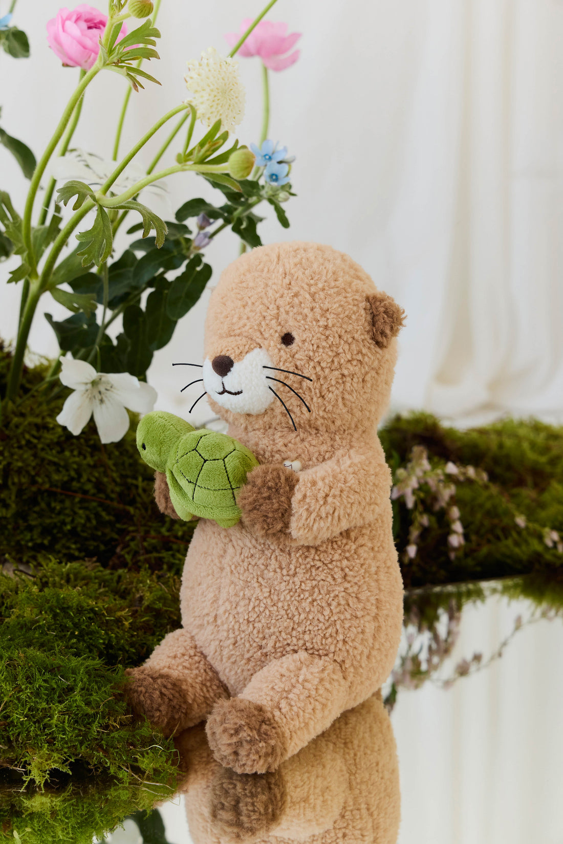 Snuggle Bunnies - Ollie the Otter - Cocoa Childrens Toys from Jamie Kay USA