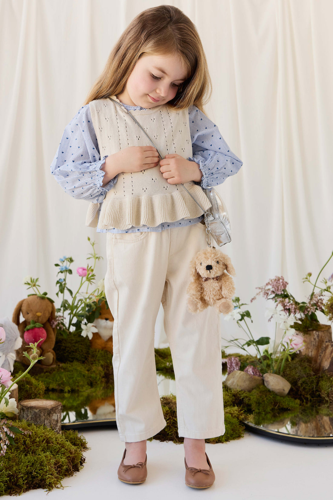Snuggle Bunnies - Honey Keyring - Honey Childrens Toys from Jamie Kay USA