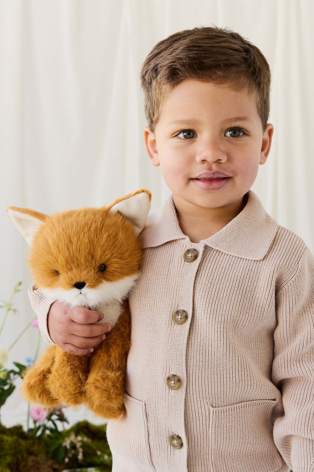 Snuggle Bunnies - Archie the Fox - Natural Childrens Toys from Jamie Kay USA