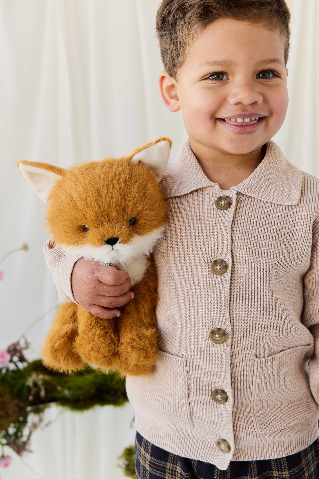 Snuggle Bunnies - Archie the Fox - Natural Childrens Toys from Jamie Kay USA