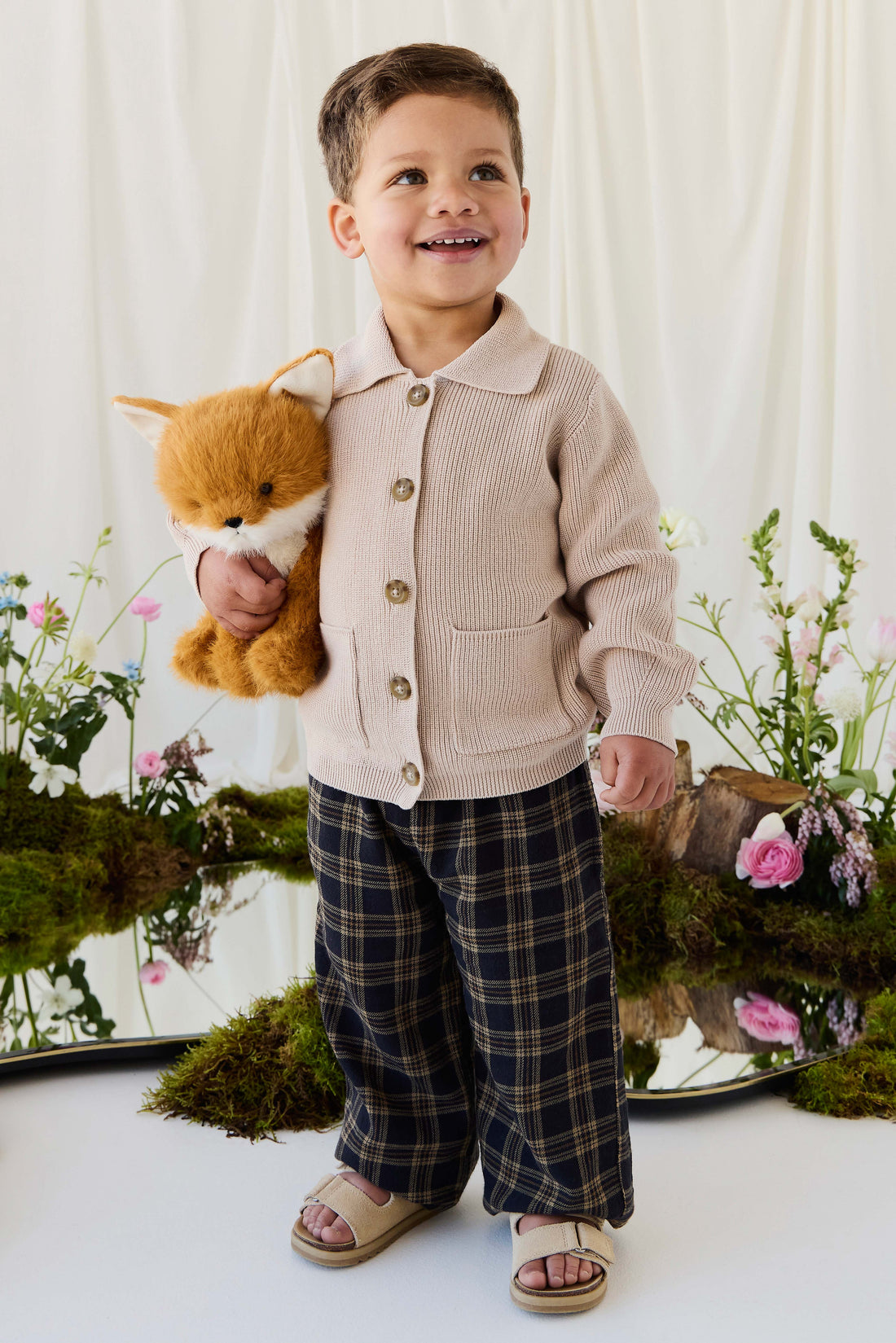 Snuggle Bunnies - Archie the Fox - Natural Childrens Toys from Jamie Kay USA