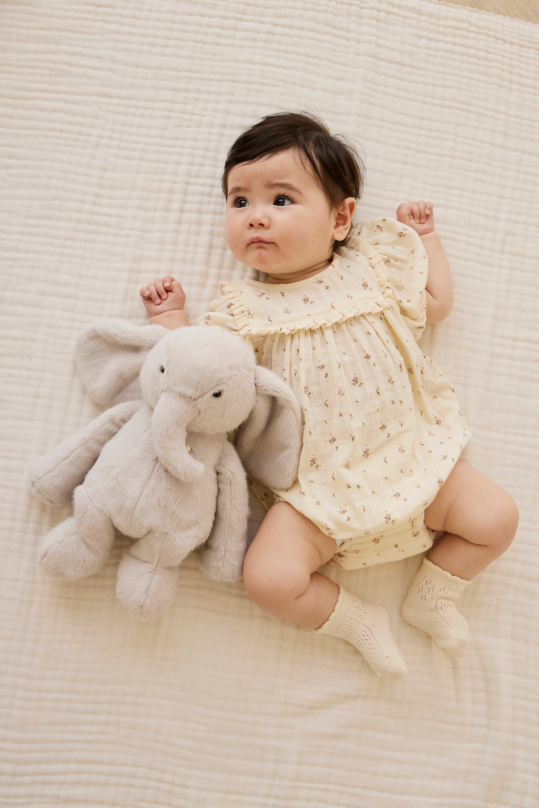 Snuggle Bunnies - Olive The Elephant Childrens Toy from Jamie Kay USA