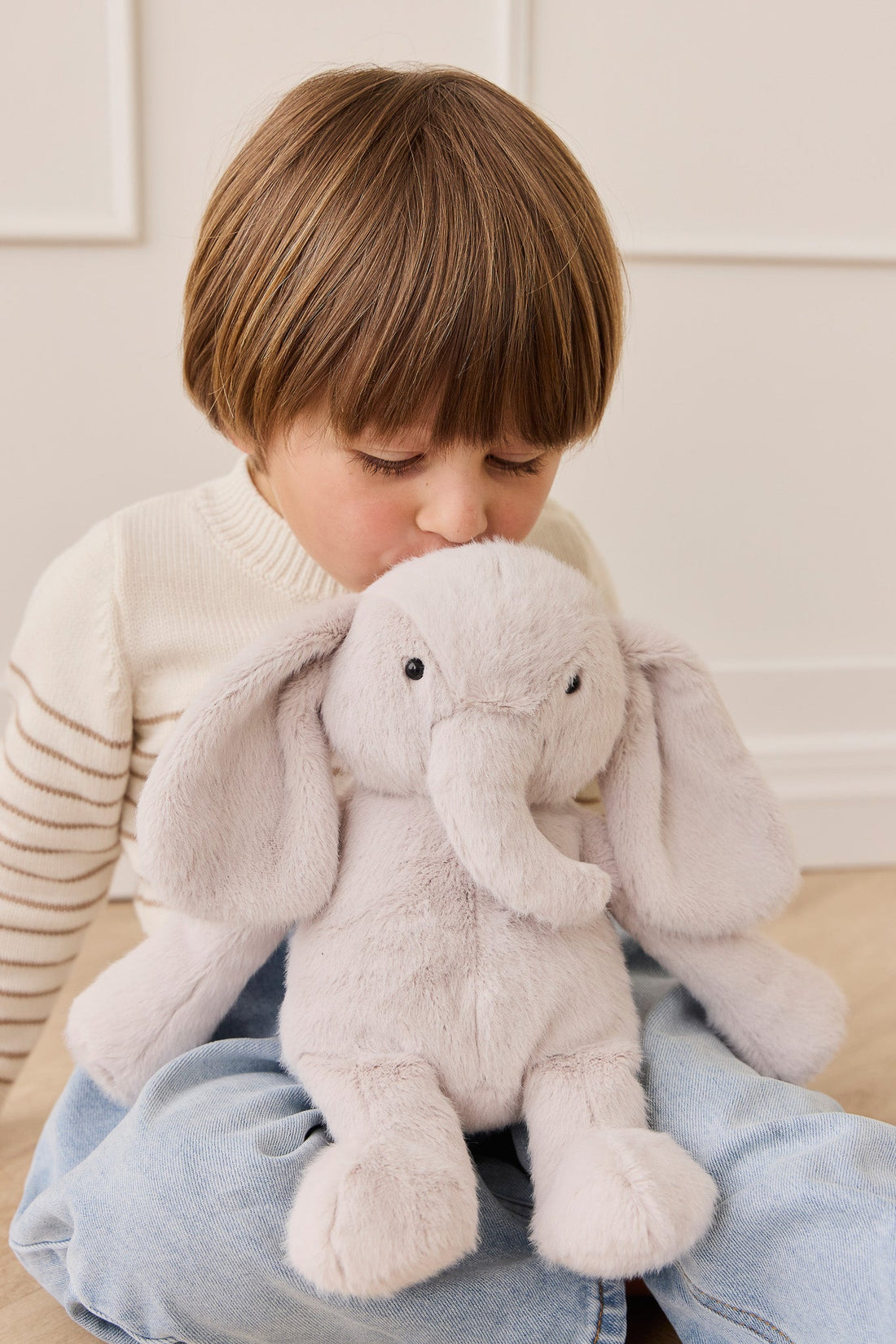 Snuggle Bunnies - Olive The Elephant Childrens Toy from Jamie Kay USA