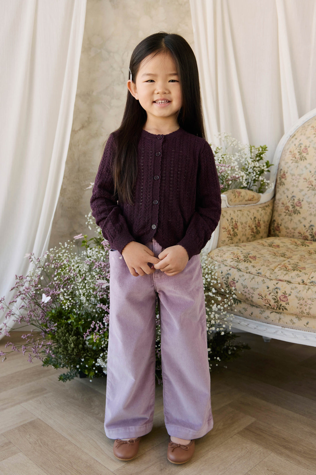 Astra Pant - Orchid Childrens Pant from Jamie Kay USA