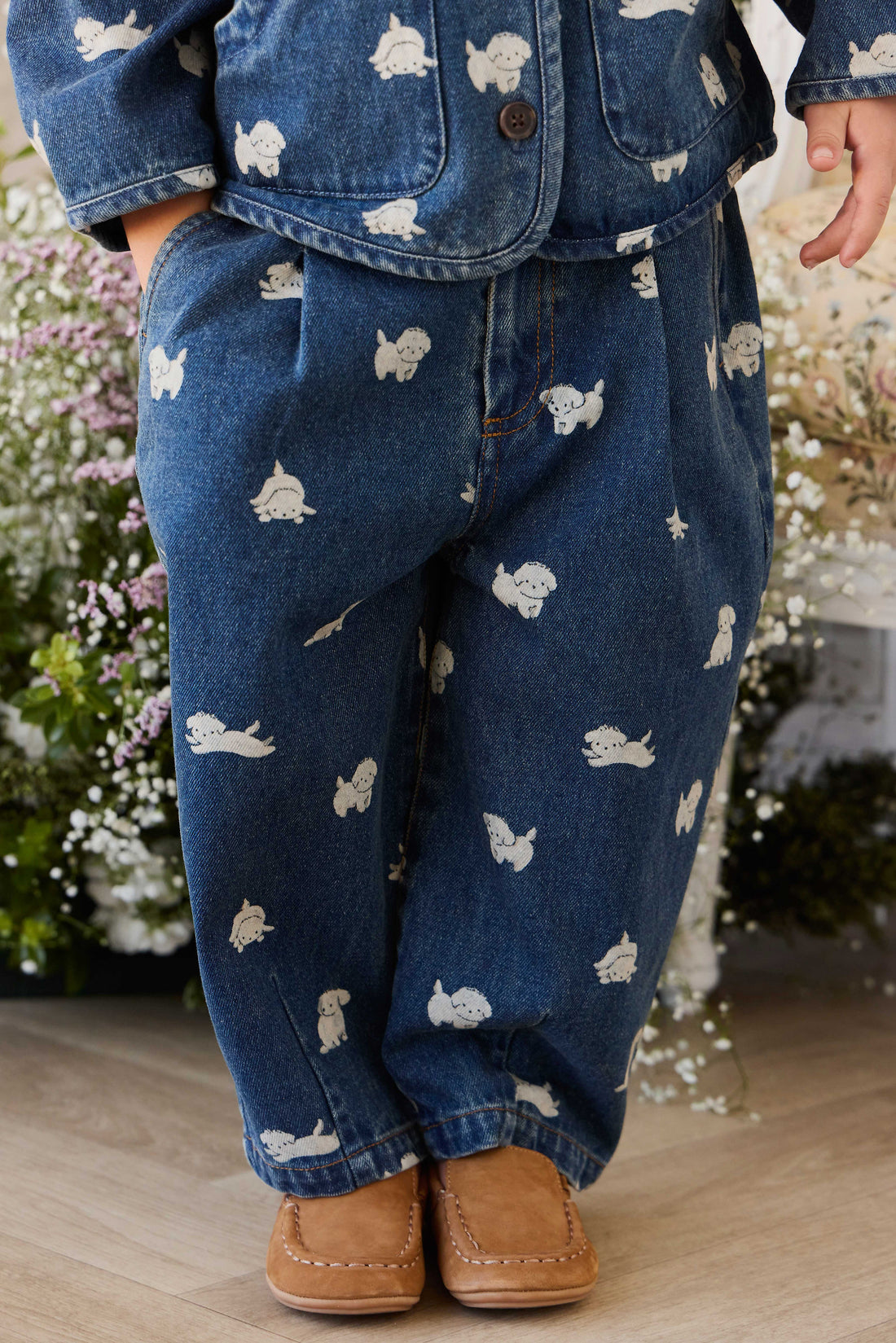 Penn Denim Pant - Finnegan Denim Childrens Pant from Jamie Kay USA