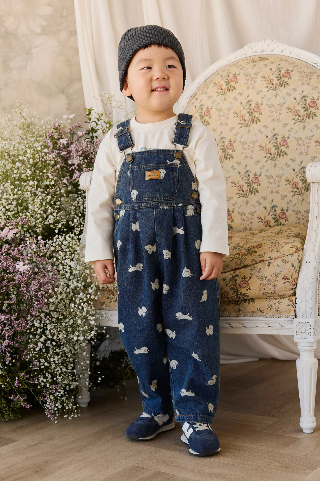 Wilson Overall - Finnegan Denim Childrens Overall from Jamie Kay USA