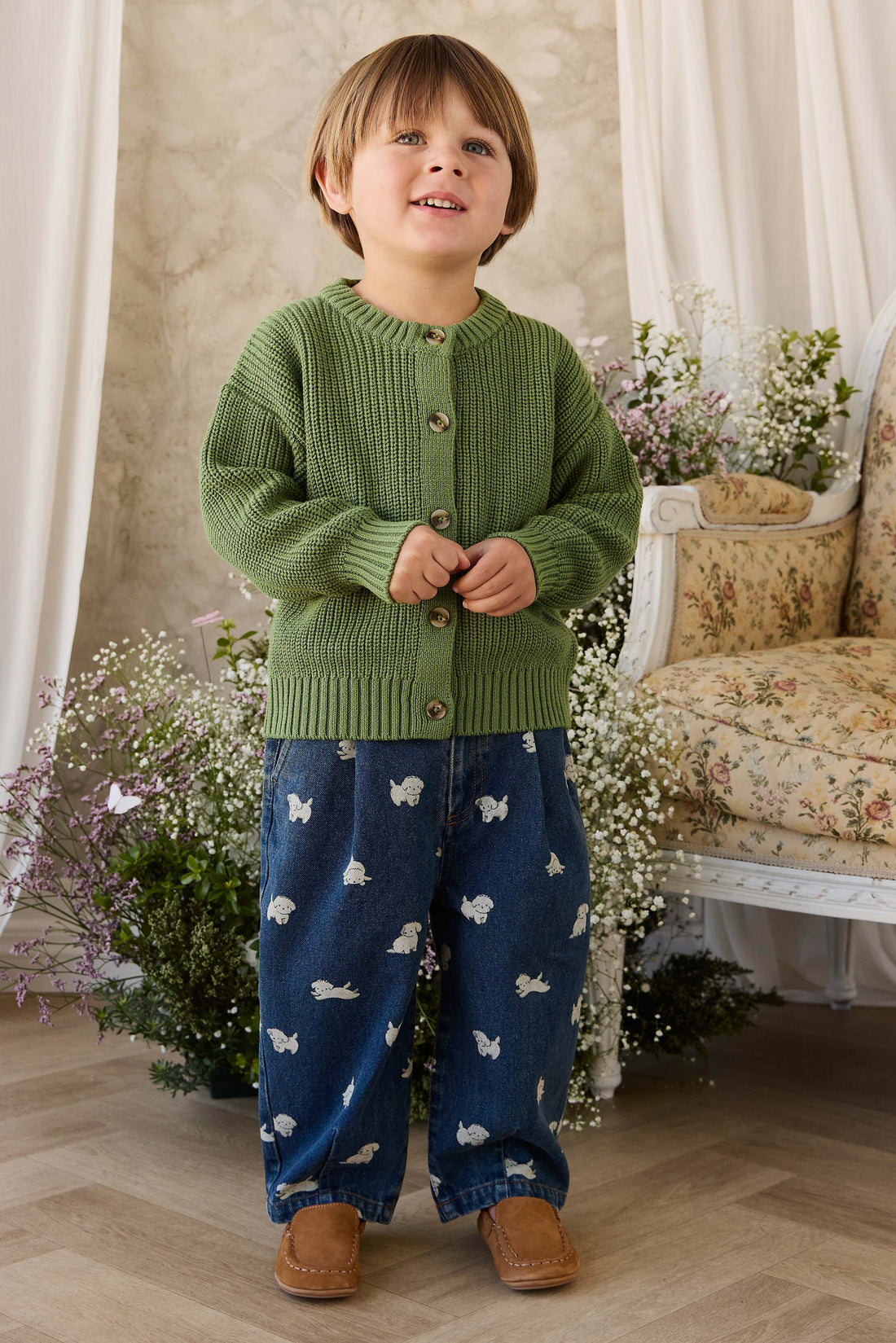 Penn Denim Pant - Finnegan Denim Childrens Pant from Jamie Kay USA