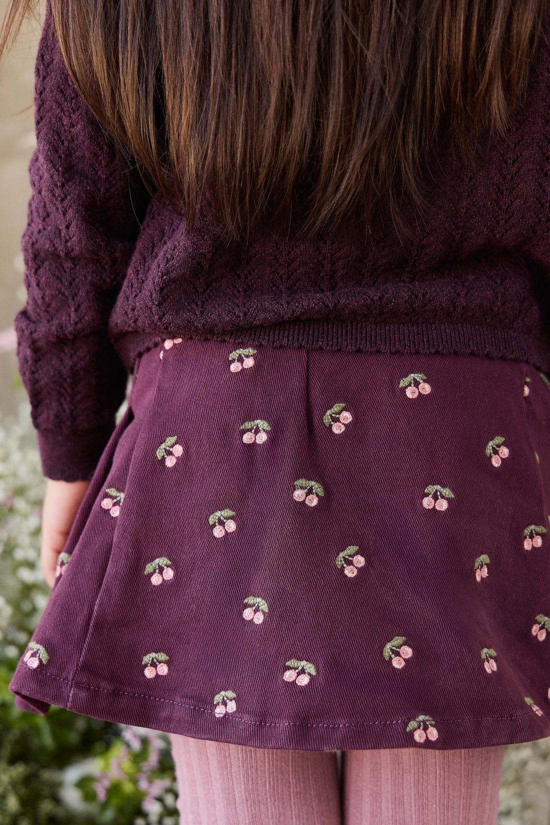Beatrice Skirt - Cherry Fig Childrens Skirt from Jamie Kay USA