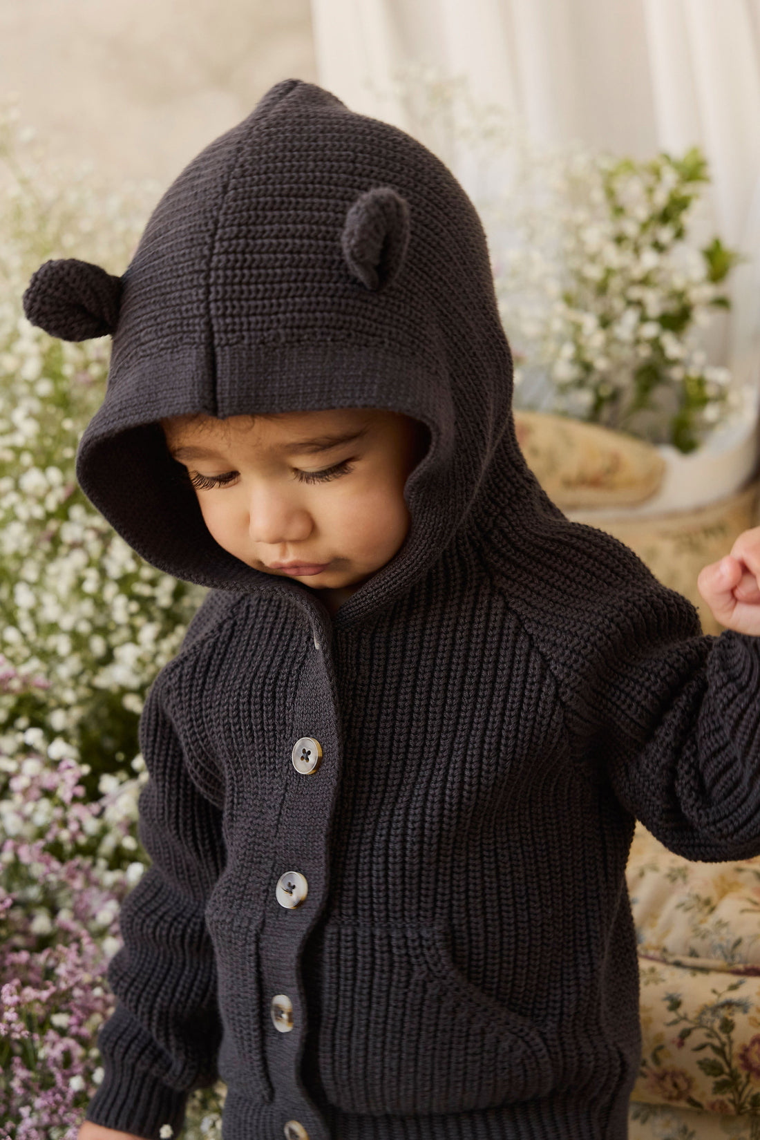 Bear Cardigan - Comet Childrens Cardigan from Jamie Kay USA