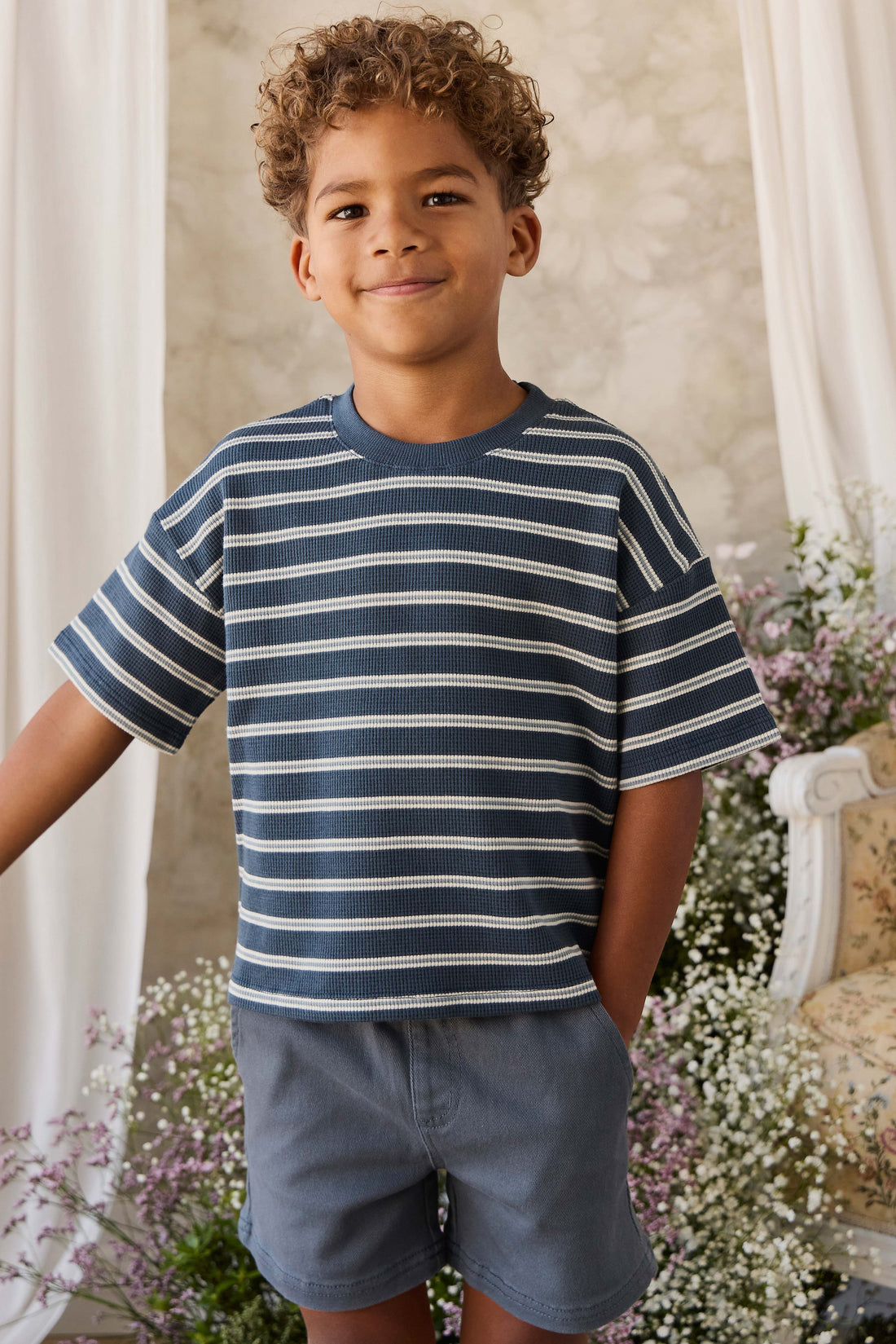 Romeo Short - Captain Childrens Shorts from Jamie Kay USA