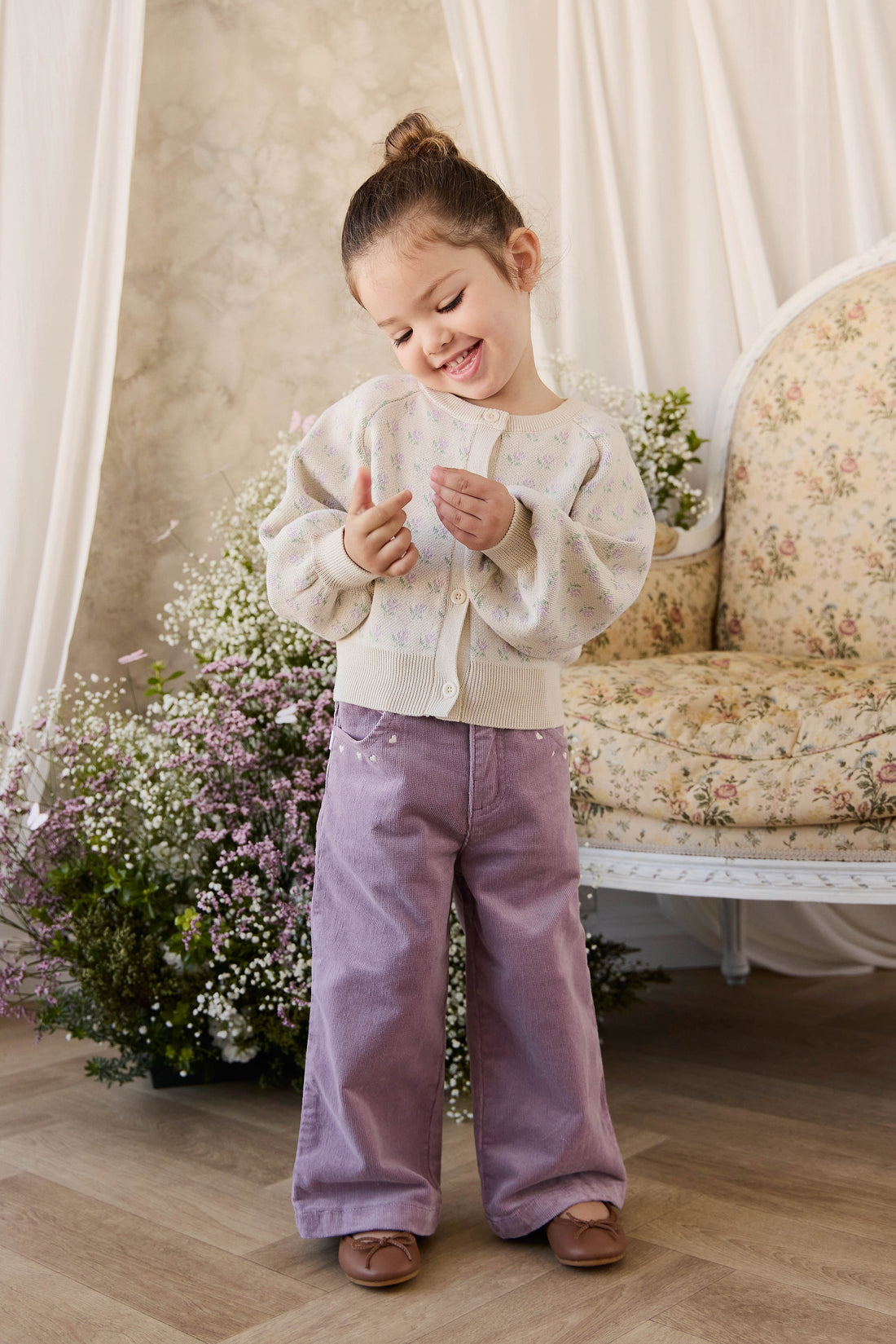 Astra Pant - Orchid Childrens Pant from Jamie Kay USA