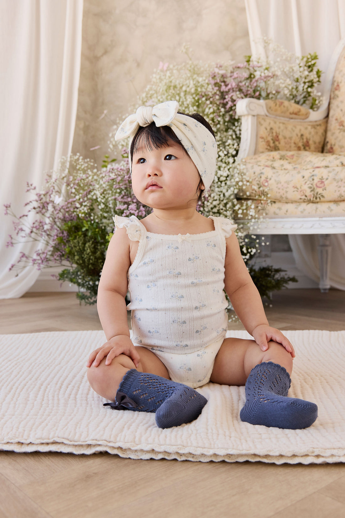 Charlotte Socks - Bastille Childrens Socks from Jamie Kay USA