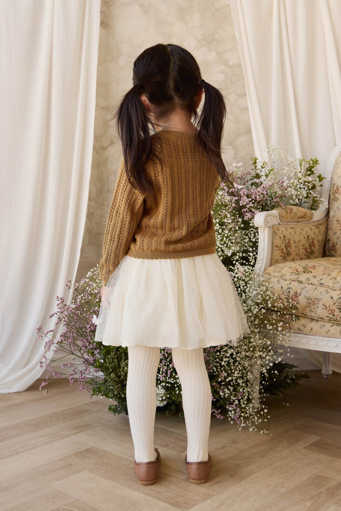 Leonie Skirt - Parchment Childrens Skirt from Jamie Kay USA