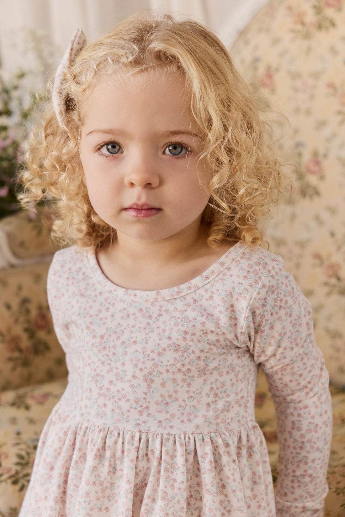 Organic Cotton Tallulah Dress - Posy Milk Childrens Dress from Jamie Kay USA