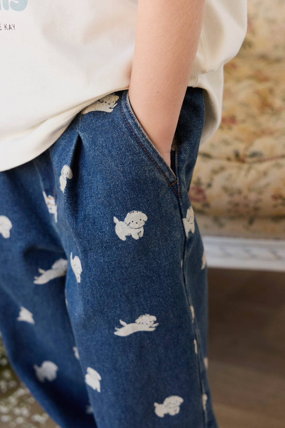 Penn Denim Pant - Finnegan Denim Childrens Pant from Jamie Kay USA