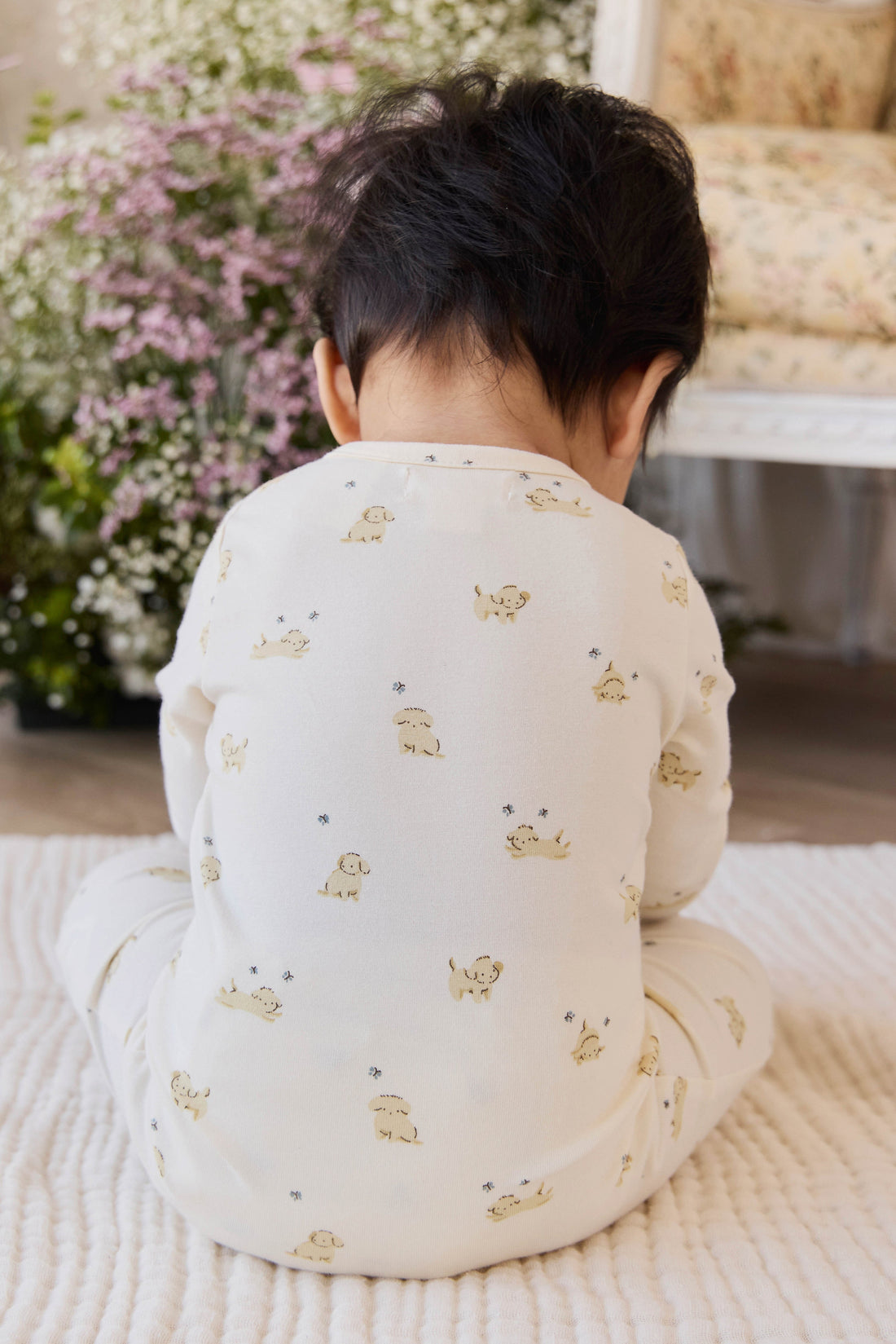 Organic Cotton Trey Onepiece - Playful Honey Childrens Onepiece from Jamie Kay USA