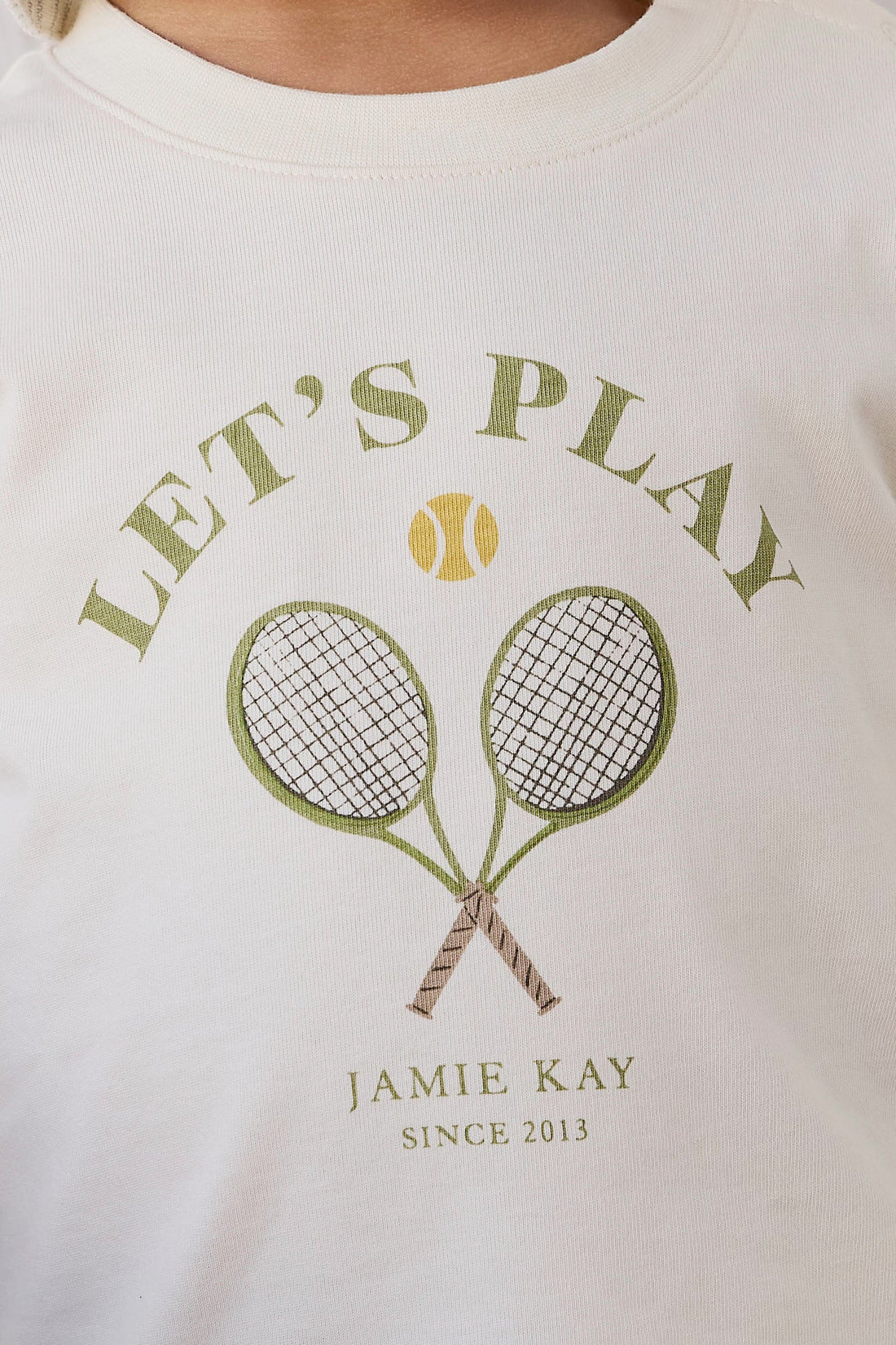 Organic Cotton Marshall Long Sleeve Top - Lets Play Tofu Childrens Top from Jamie Kay USA