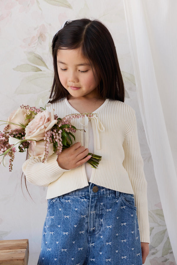 Shelby Cardigan - Vintage Lace Childrens Cardigan from Jamie Kay USA