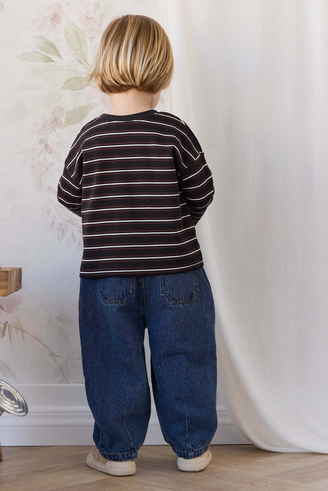 Penn Denim Pant - Classic Wash Denim Childrens from Jamie Kay USA