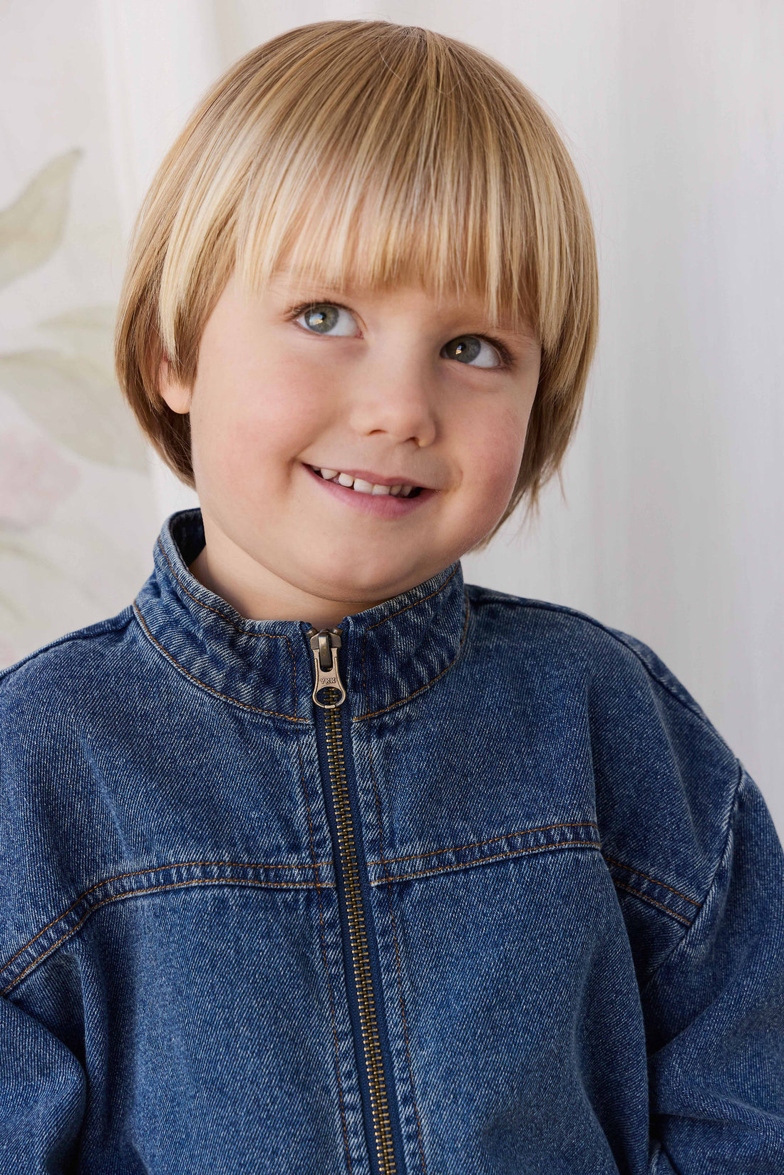 Murray Denim Jacket - Classic Wash Denim Childrens Jacket from Jamie Kay USA