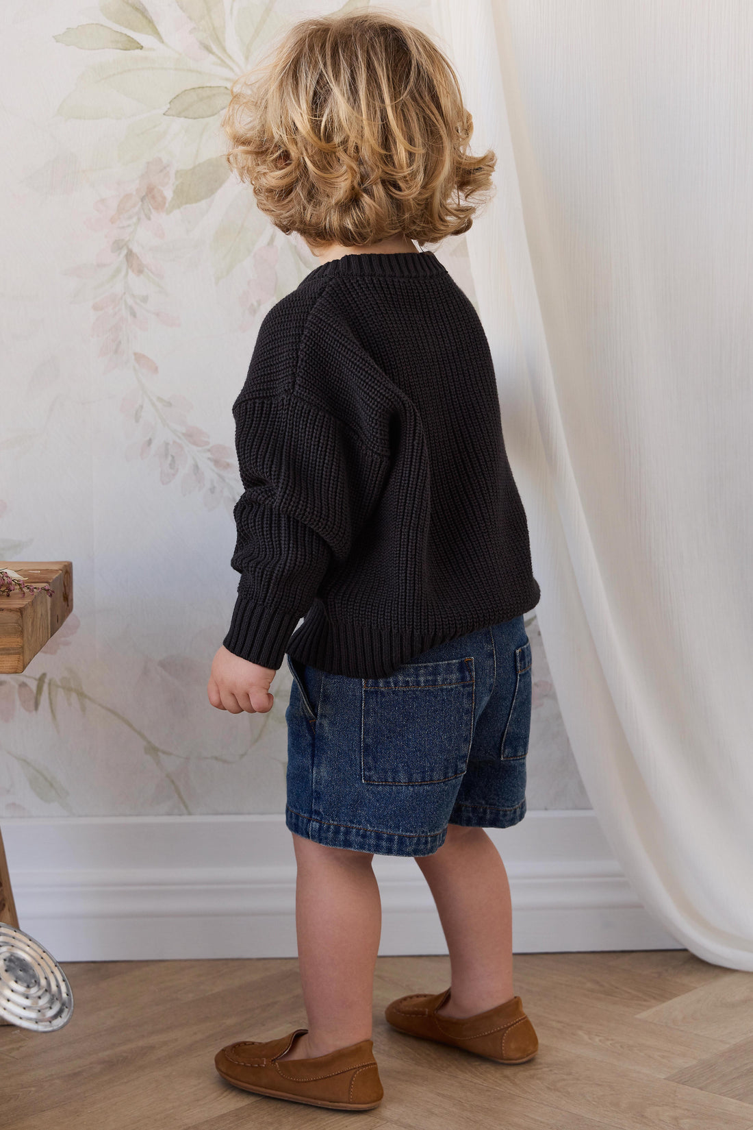 Johan Knitted Cardigan - Slick Childrens Cardigan from Jamie Kay USA