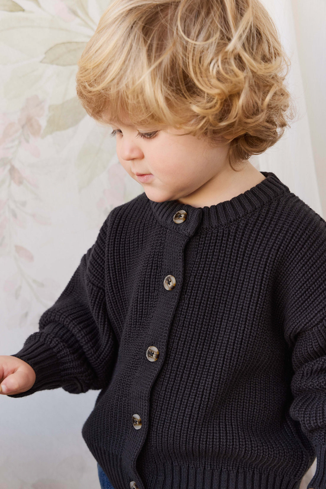 Johan Knitted Cardigan - Slick Childrens Cardigan from Jamie Kay USA