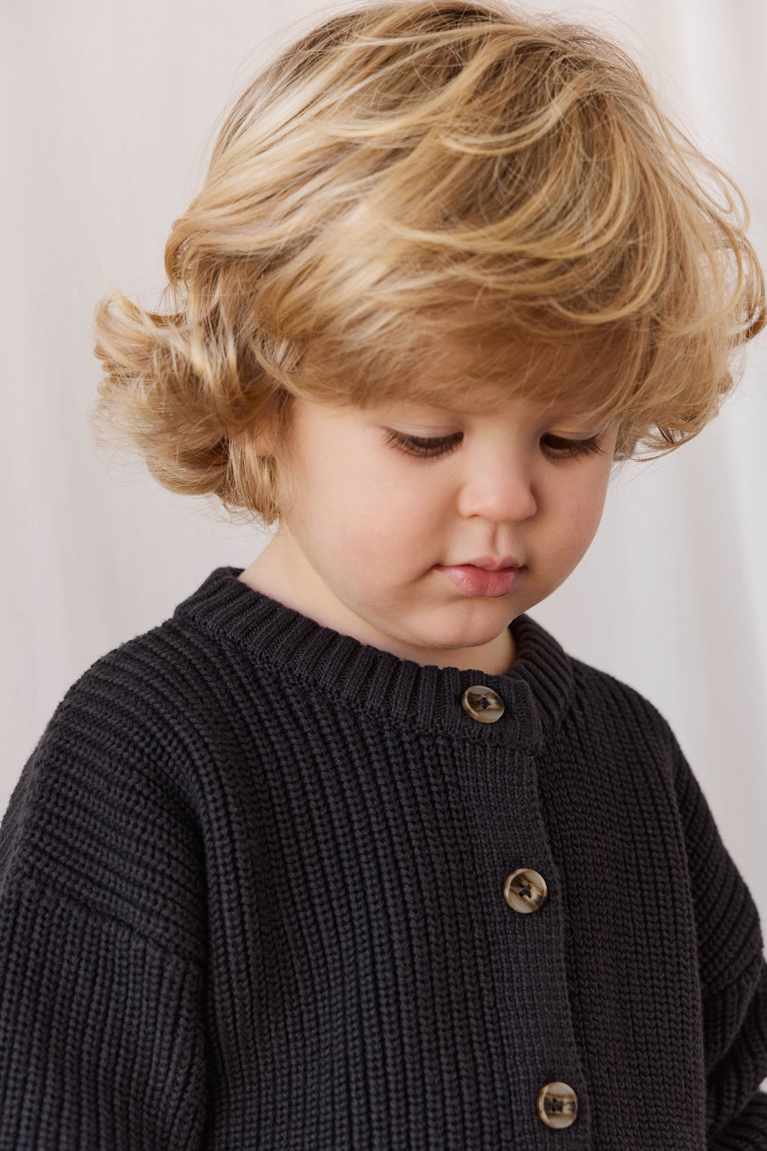 Johan Knitted Cardigan - Slick Childrens Cardigan from Jamie Kay USA
