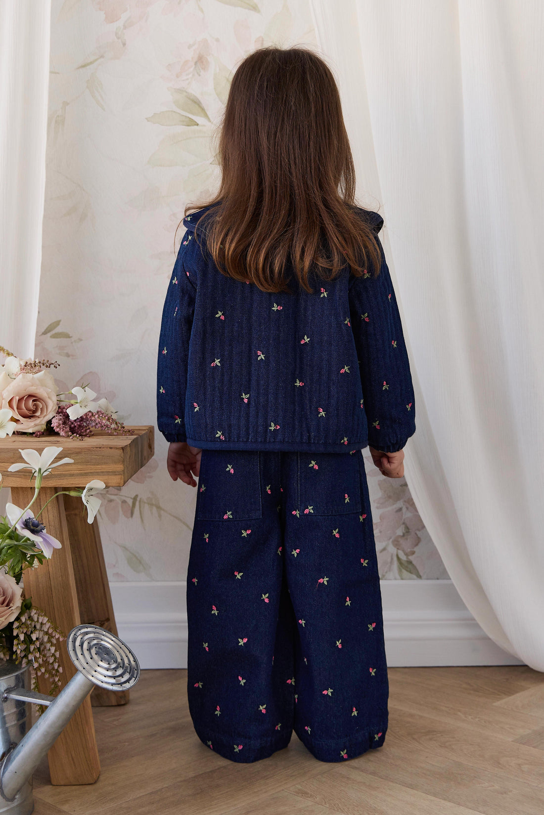 Gracen Jacket - Rosebud Denim Childrens Jacket from Jamie Kay USA