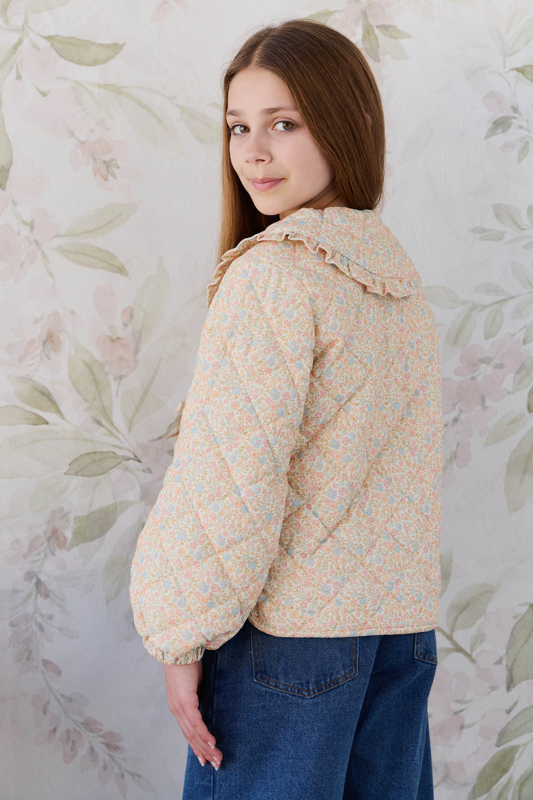 Hartlen Jacket - Tully Peach Childrens Jacket from Jamie Kay USA