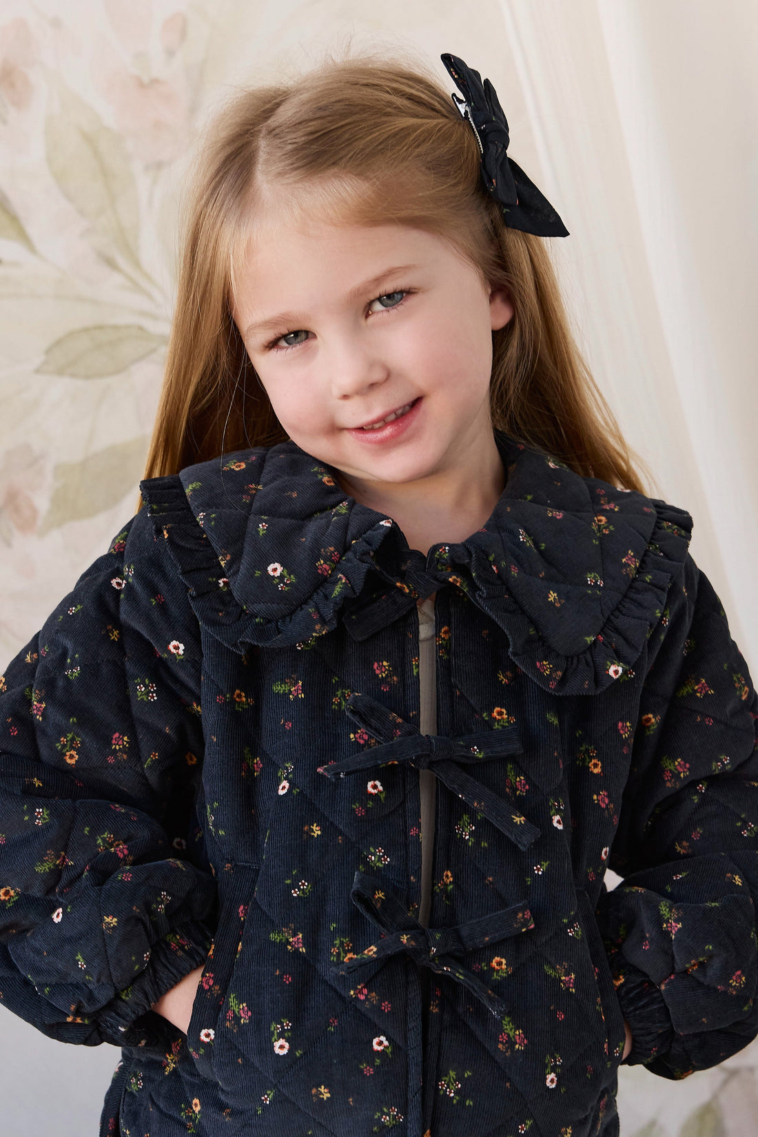 Hartlen Jacket - Eloise Navy Childrens Jacket from Jamie Kay USA