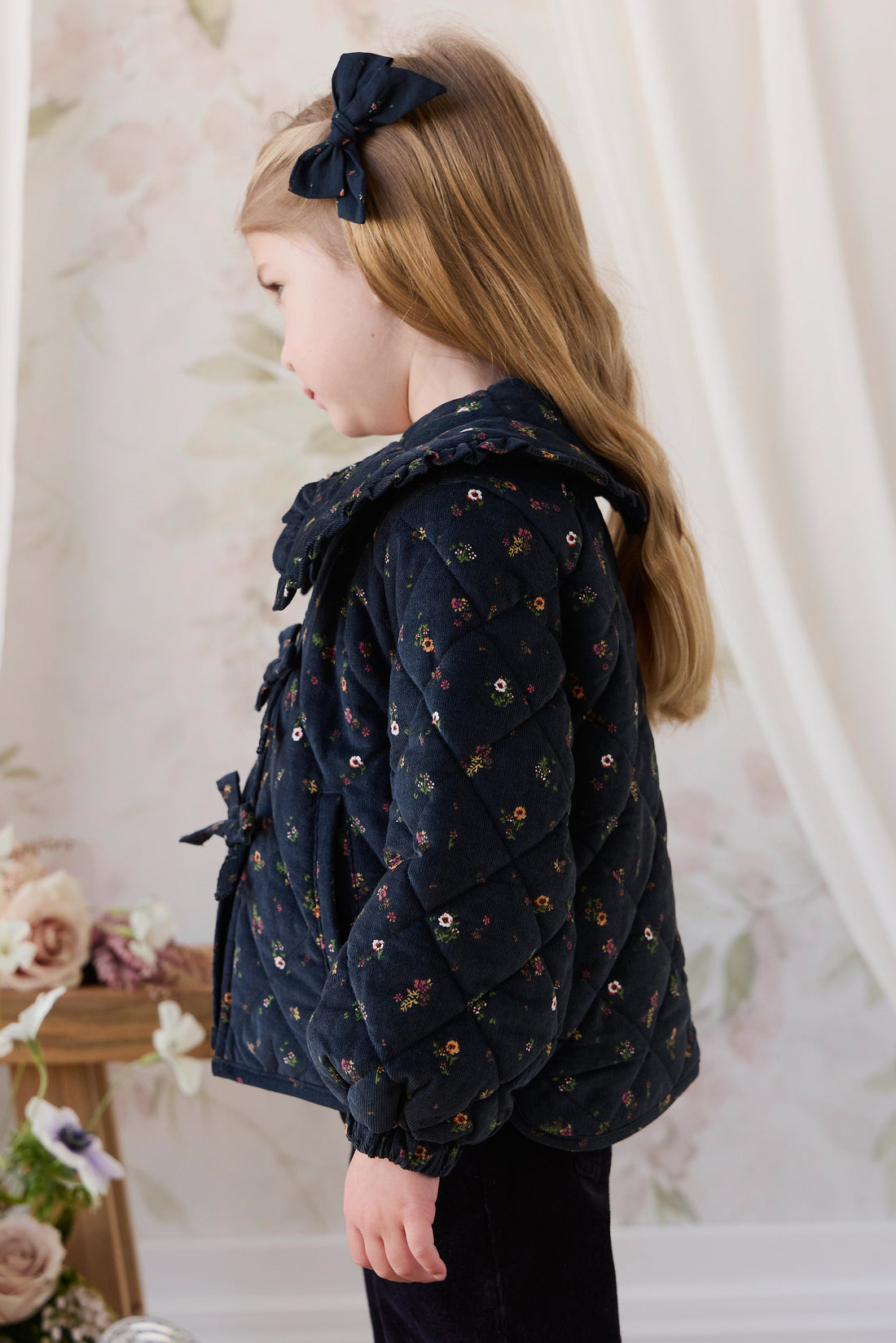 Hartlen Jacket - Eloise Navy Childrens Jacket from Jamie Kay USA