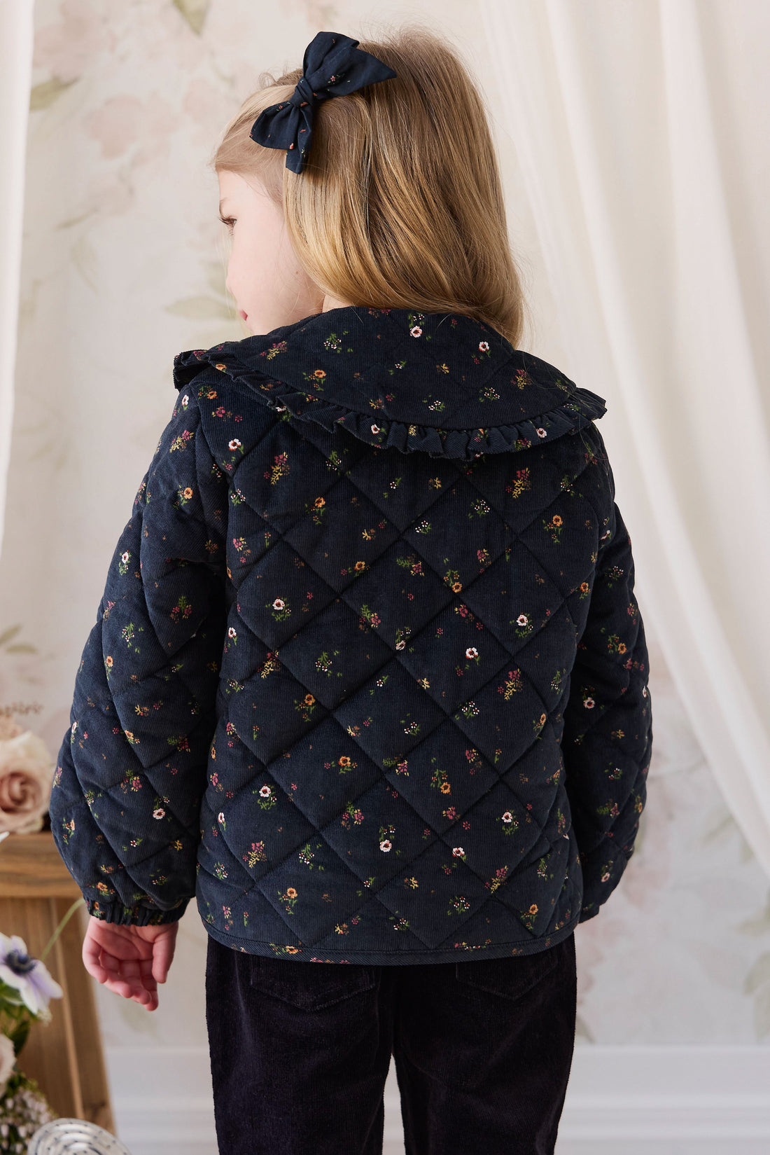 Hartlen Jacket - Eloise Navy Childrens Jacket from Jamie Kay USA