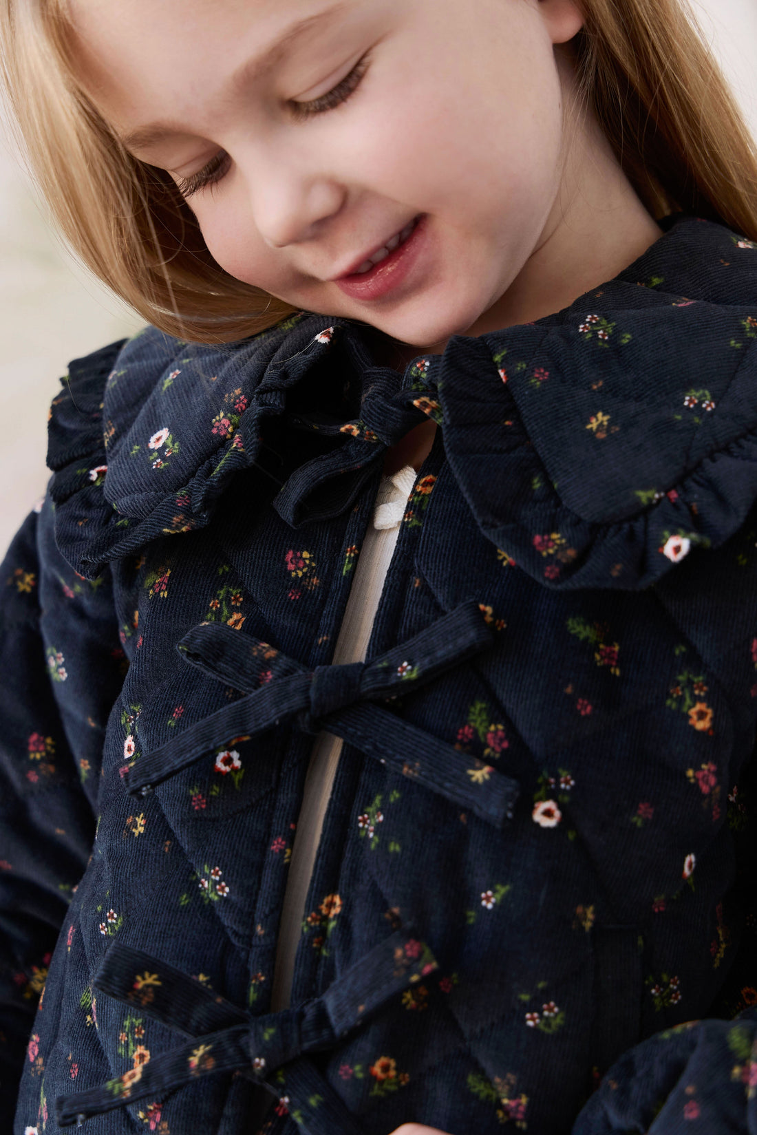 Hartlen Jacket - Eloise Navy Childrens Jacket from Jamie Kay USA