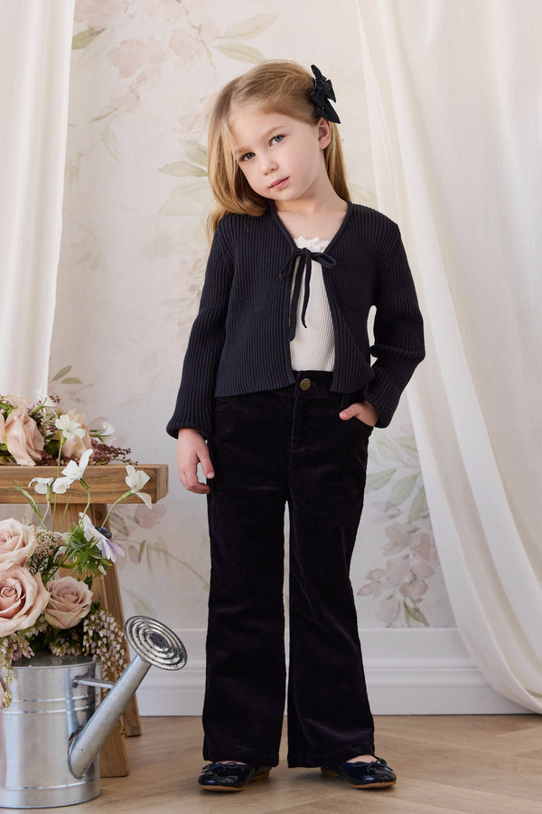 Gracen Pincord Pant - Eclipse Childrens Pants from Jamie Kay USA