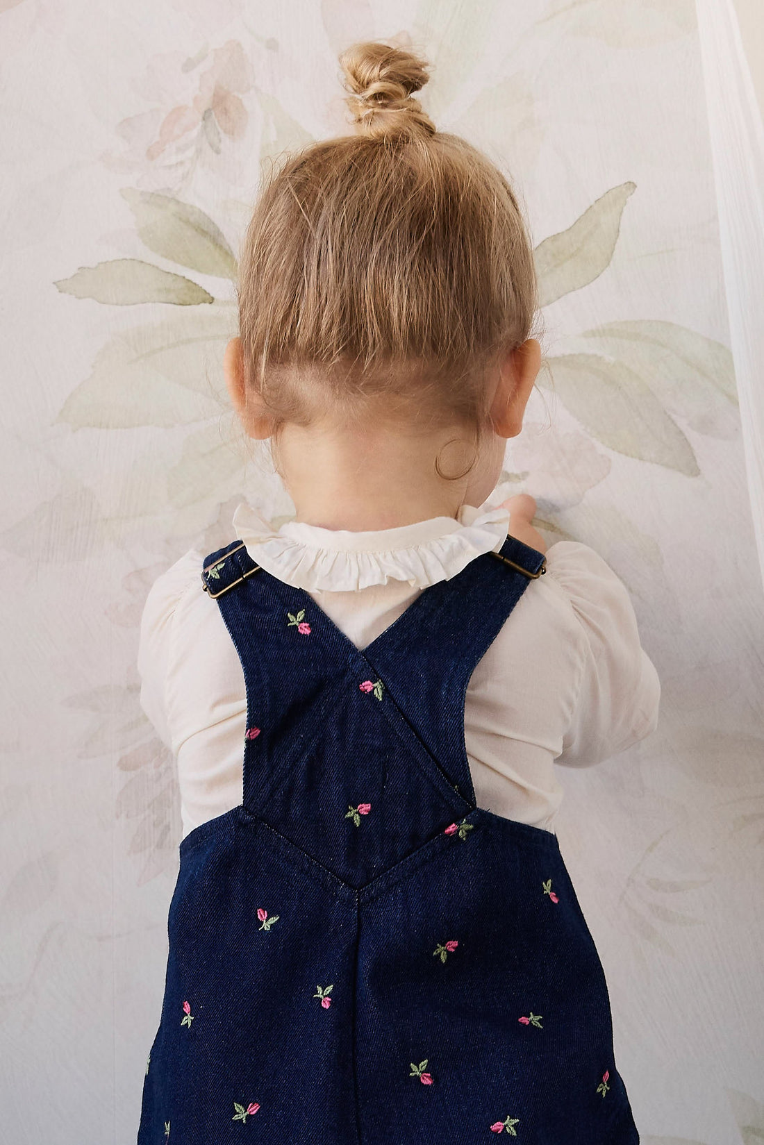 Blair Overall - Rosebud Denim Childrens Overall from Jamie Kay USA