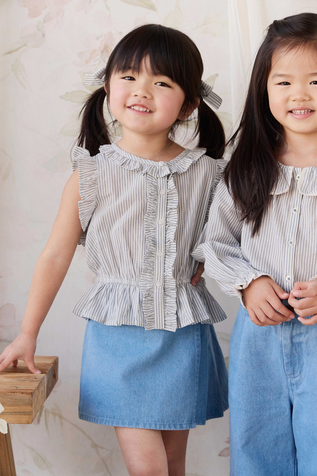 Beatrice Skirt - Lake Denim Childrens Skirt from Jamie Kay USA