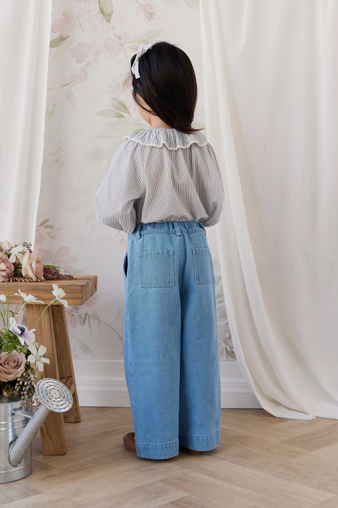 Calianna Pant - Lake Denim Childrens Pants from Jamie Kay USA