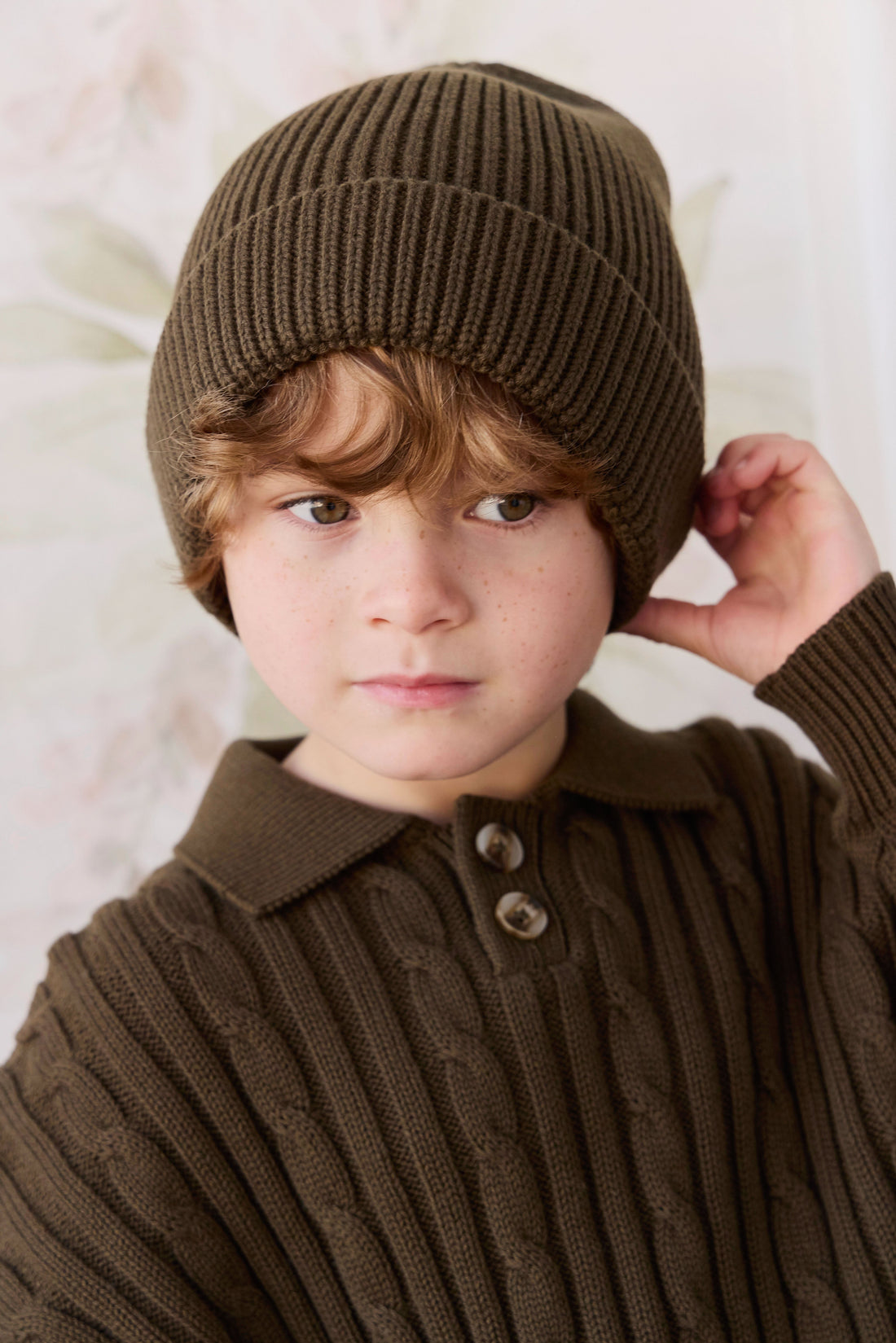 Wade Knit Jumper - Forest Childrens Jumper from Jamie Kay USA