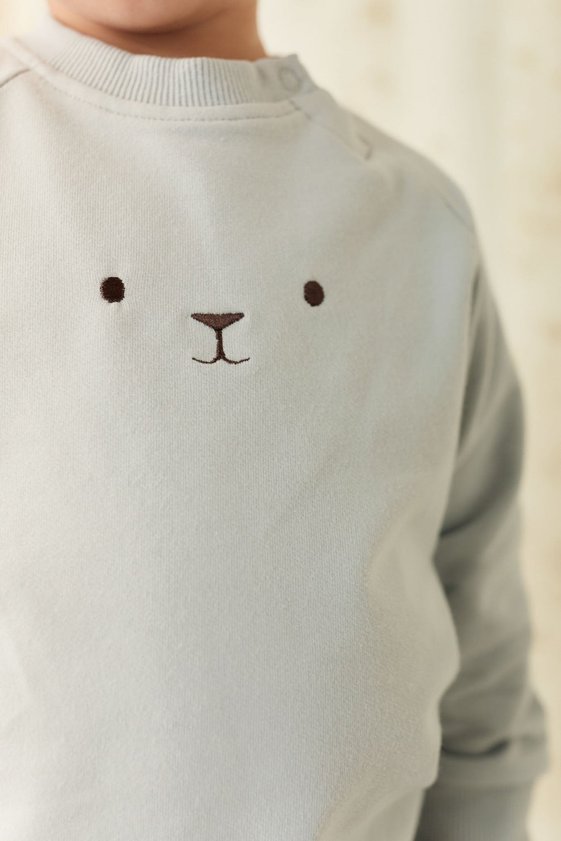 Organic Cotton Palmer Pullover - Droplet Childrens Sweatshirt from Jamie Kay USA