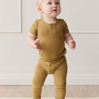 Organic Cotton Modal Everyday Legging - Buffalo Childrens Legging from Jamie Kay USA