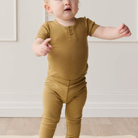 Organic Cotton Modal Everyday Legging - Buffalo Childrens Legging from Jamie Kay USA