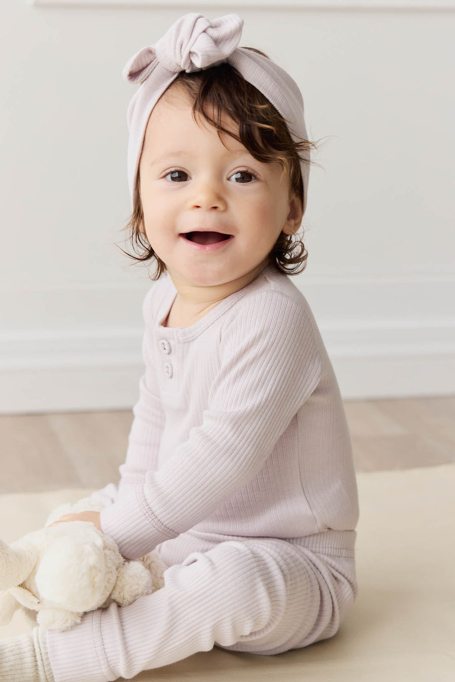 Organic Cotton Modal Lilian Headband - Luna Childrens Headband from Jamie Kay USA