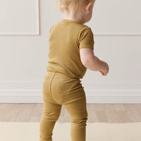 Organic Cotton Modal Everyday Legging - Buffalo Childrens Legging from Jamie Kay USA