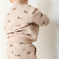 Organic Cotton Jalen Oversized Jumper - Avion Large Shell Childrens Jumper from Jamie Kay USA